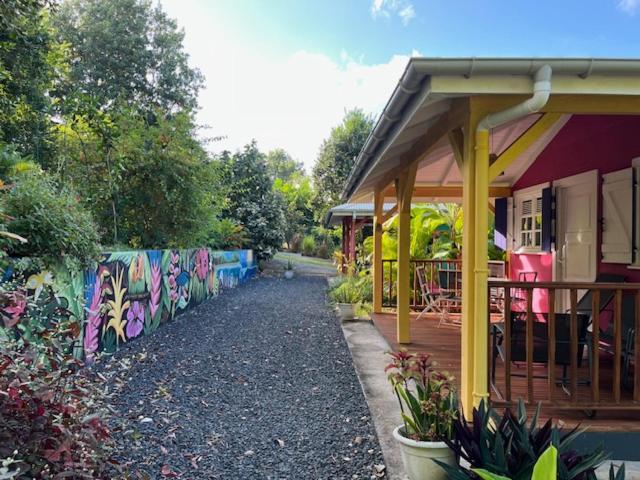 Jardin Des Anges-Bungalows Creoles Et Studio Le Moule Buitenkant foto